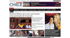 Desktop Screenshot of diariochile.com